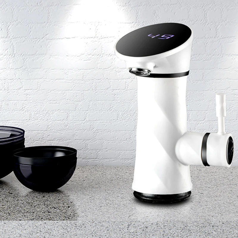 Новинка 3000 Вт Электрический мгновенный смеситель нагреватель светодиодный ным