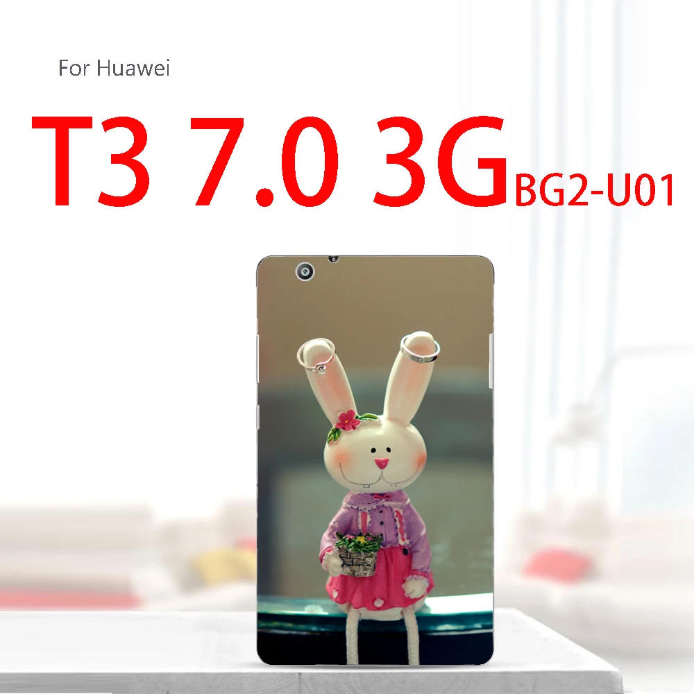Разноцветный планшет чехол для huawei MediaPad T3 7,0 3g версия BG2-U01 7 дюймов ультра тонкий мягкий силиконовый чехол на заказ Diy - Цвет: G9 jie zhi tu