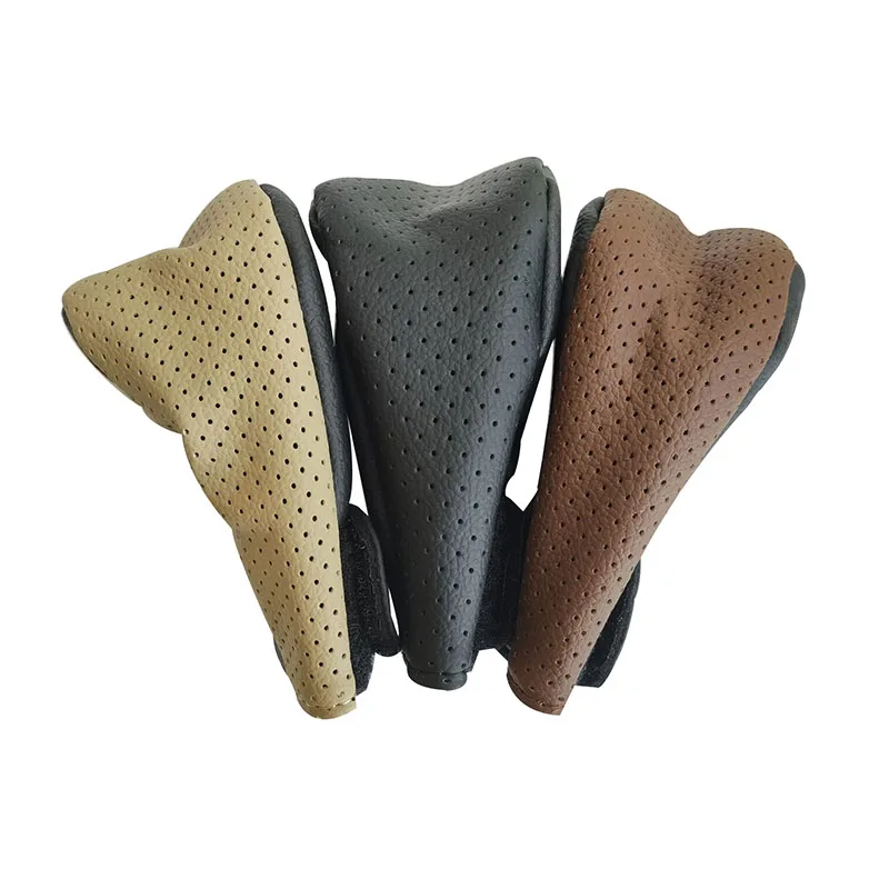 1 шт. чехол для автомобиля ручка переключения передач перчатки кожаный