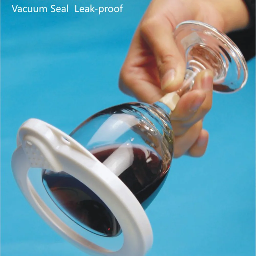 

New 1 Set Vacuum Cover Lid Food Sealer Fresh Seal Bowl Cup Portable Tool for Kitchen NE