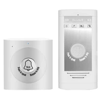 two way talk voice intercom door bell wireless doorbell interphone system