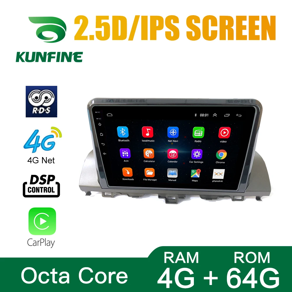Автомобильный стерео проигрыватель для Honda Accord 2018 2019 2020 Octa Core Android 10 0