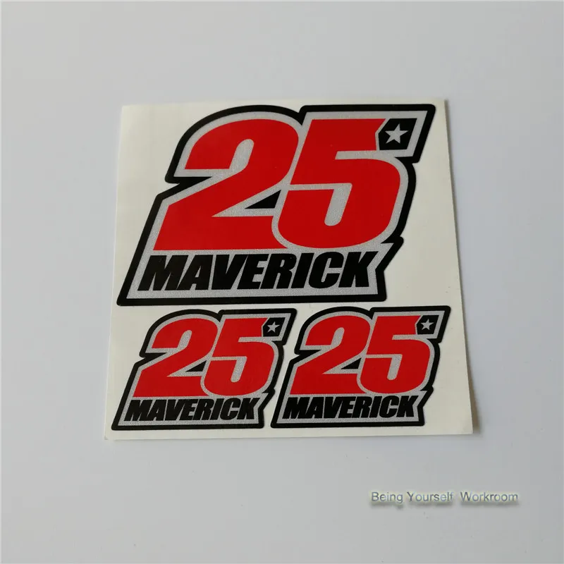 3 шт./лот спортивные наклейки 25 мвк Стикеры для мотоциклов виниловые шлема