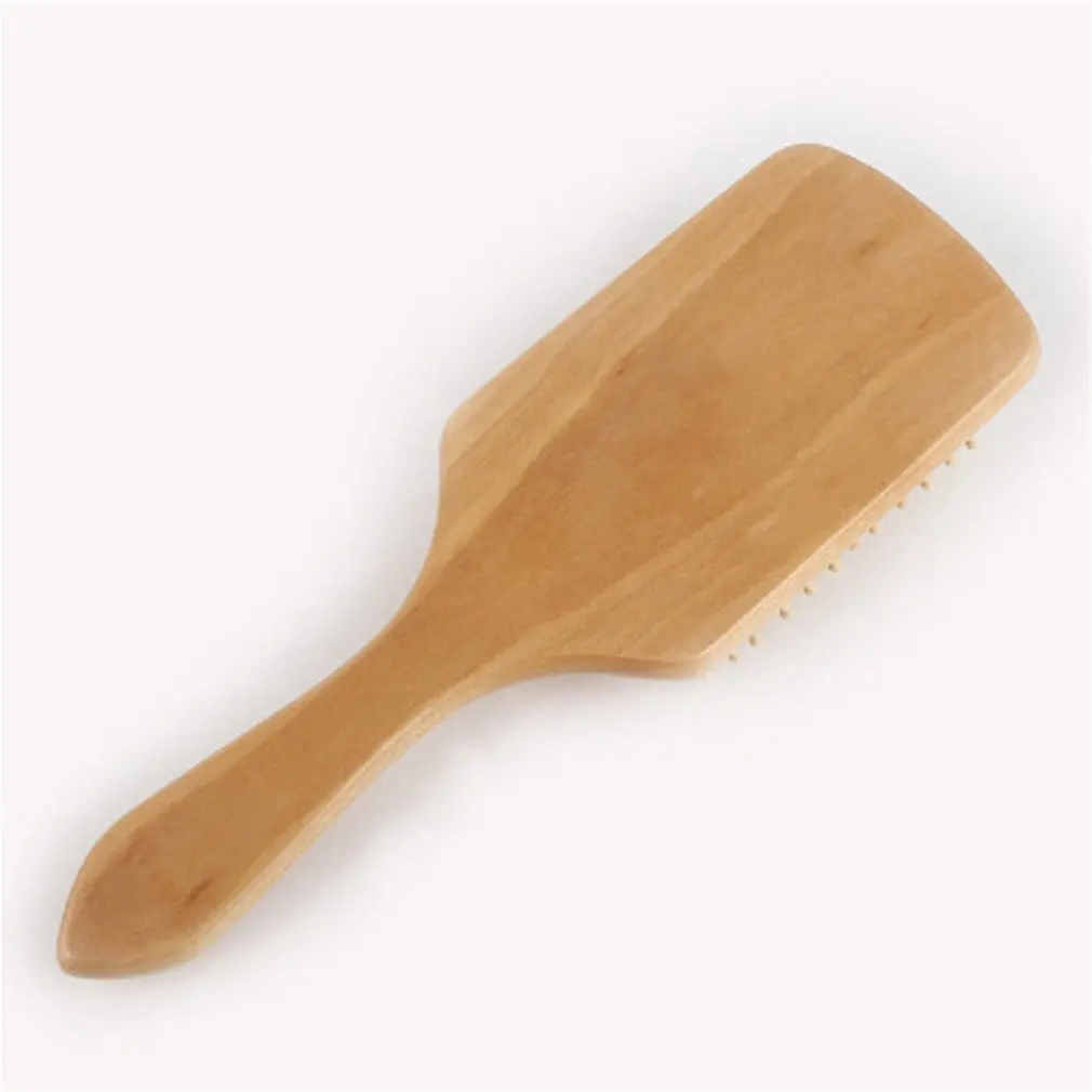 

High Quality Hair Comb Bamboo Airbag Massage Comb carbonized solid wood bamboo cushion anti-static hair Brush combs travel