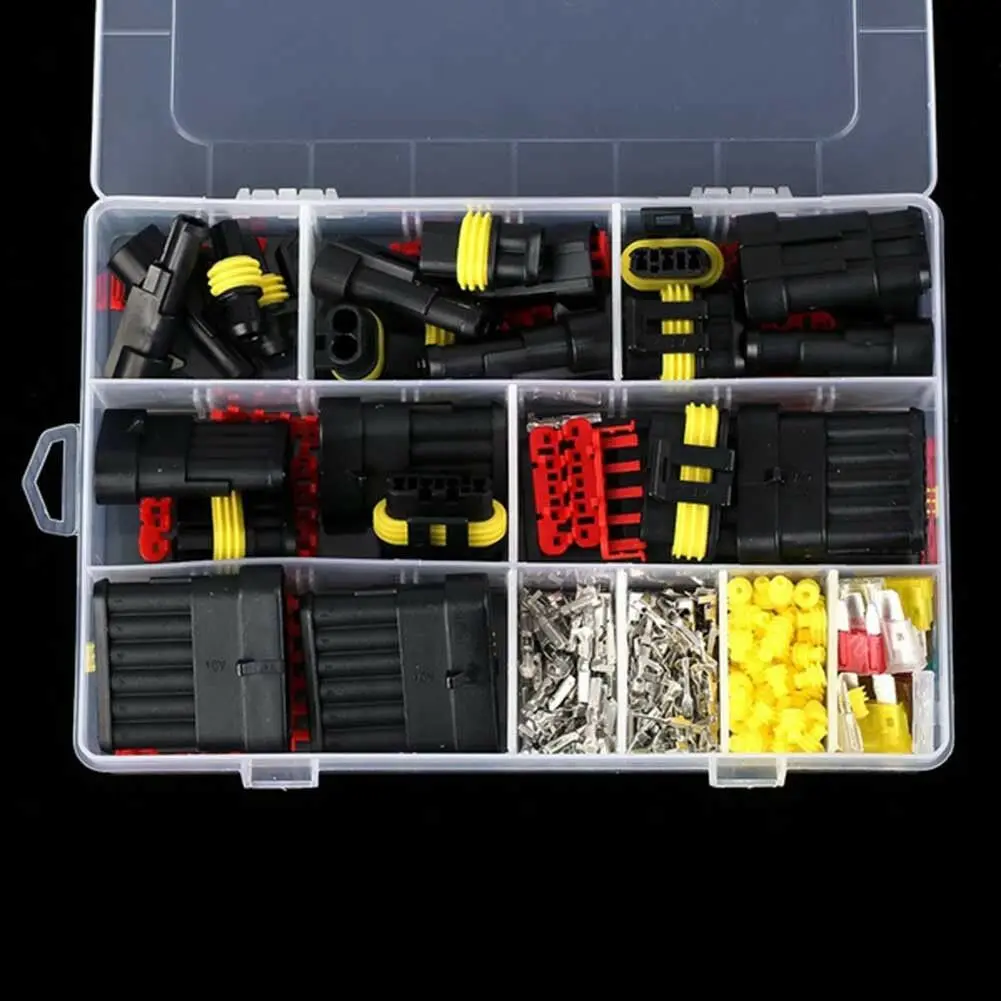 1 6 контактный разъем предохранитель Водонепроницаемый Электрический провод