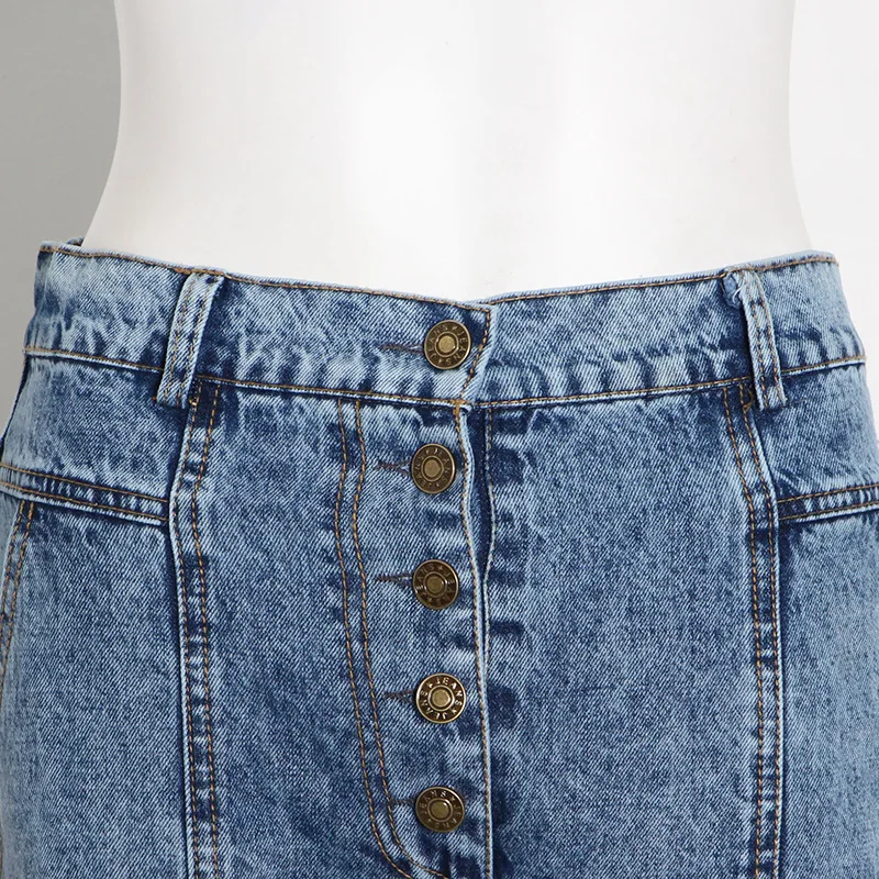 

New HIGH STREET Fashion 2021 Stylish Deesigner Runway Suit Set Women's Stand collar Long sleeve coat Pants Denim Suit set