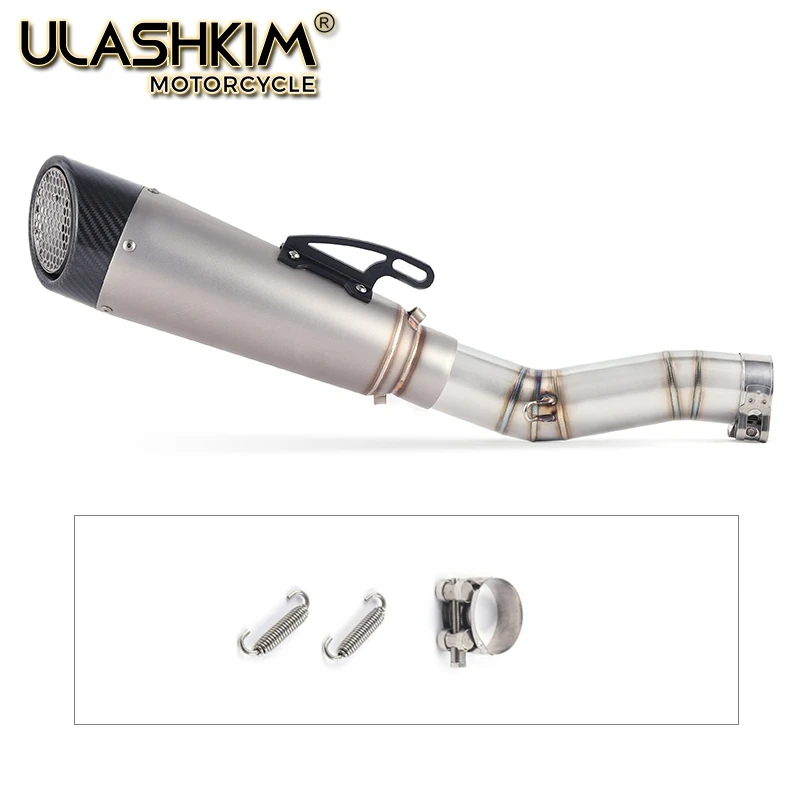 

Motorcycle Full Exhaust Middle Link Pipe Slip On For Suzuki GSXR600 Gsxr700 Gsxr750 k7 GSX R700 R750 R600 GSXR 600 700 750