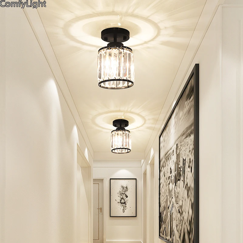 Современные хрустальные светодиодные потолочные светильники люстры для