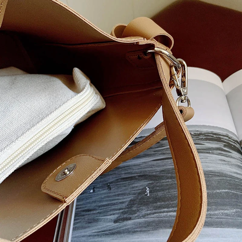 

Korean style Women handbags small Shoulder bag for Female Bucket Bags PU Leather ladies crossbody bag