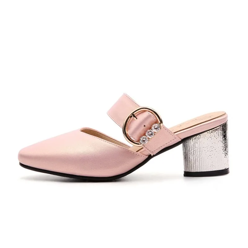 Женские ботинки из искусственной кожи Летние сланцы для улицы необычный стиль