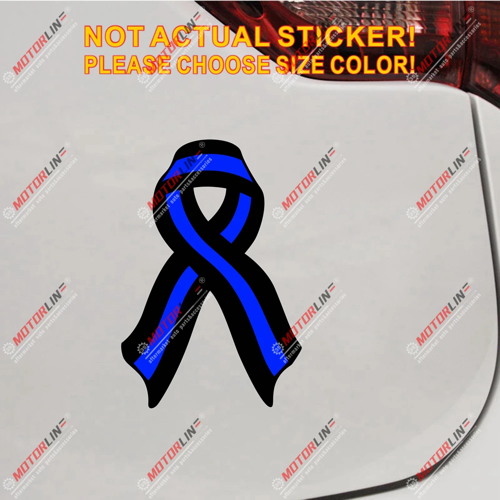 

Виниловая Светоотражающая Глянцевая наклейка с синими линиями, полиция США