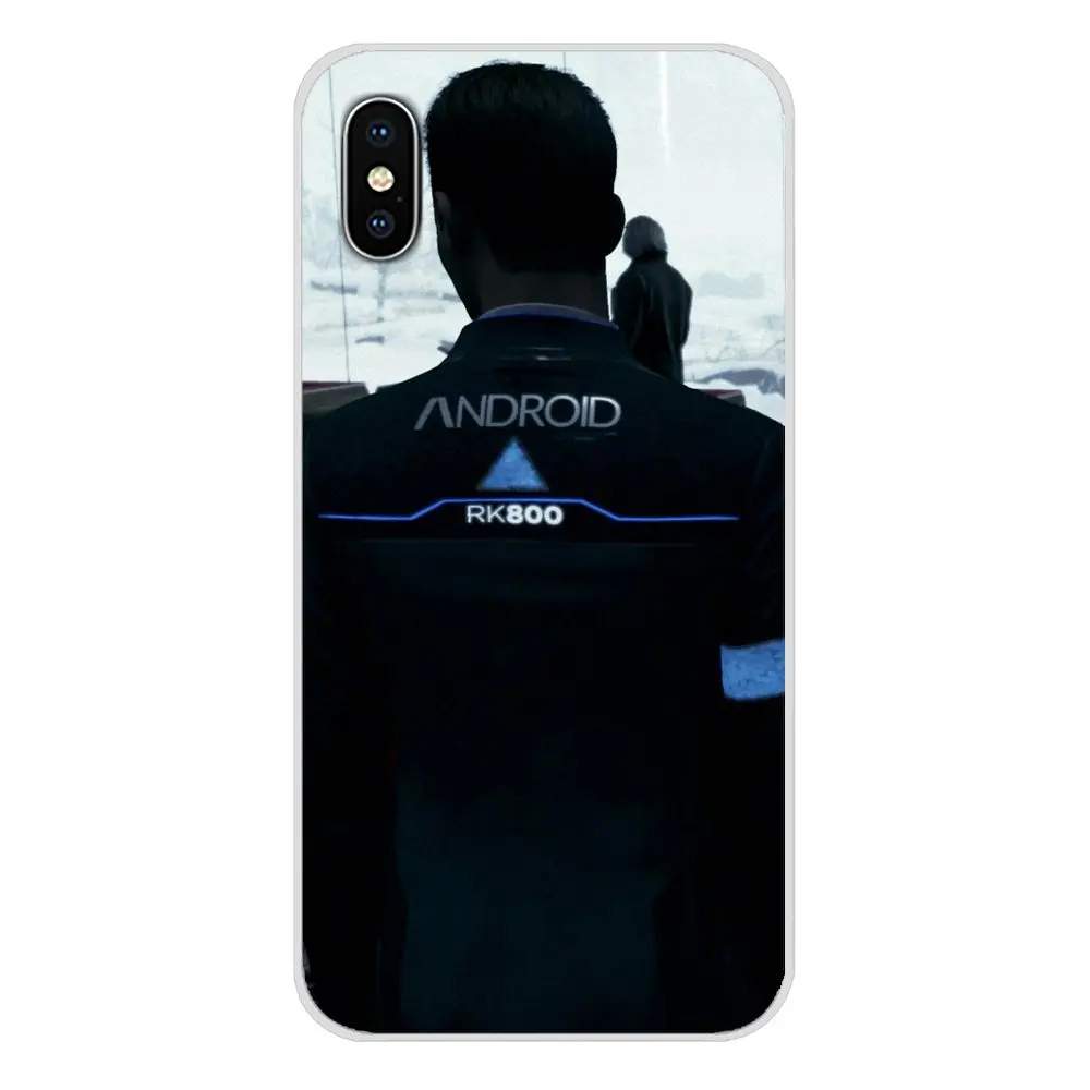 Прозрачный ТПУ чехол для Apple iPhone X XR XS 11Pro MAX 4S 5S 5C SE 6S 7 8 Plus ipod touch 5 6 Detroit Been Human RK800