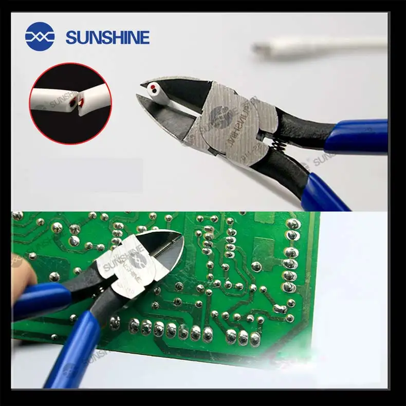 ss-110 CR-V Alloy Steel Mobile Phone Mainboard EMI Shielding Cover Precision Cutting Pliers Repair Hand Tool | Инструменты