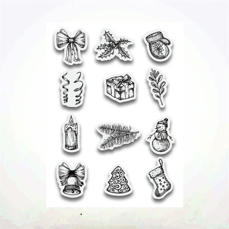 

20Pcs 11*16CM Gift Transparent Clear Stamp Silicone Stamp/Seal DIY Scrapbooking/Photo Album Easter Stamp Sheets Bulk Deals