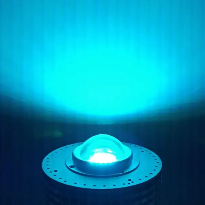 구매 100W 크리 어 LED 디 밍이 가능한 그라데이션 수족관 조명 디 밍 조명 LED 물고기 탱크 램프 조 광 기 기능 Led 산호 램프