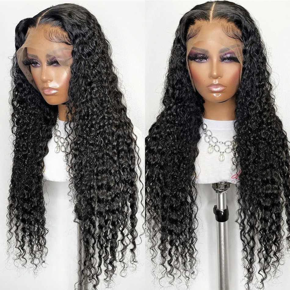 

Malaysian Curly Wig 13x1 T Part Frontal Wig Kinky Curly Lace Front Human Hair Wigs Pre Plucked Glueless Deep Curly Lace Wig Sale