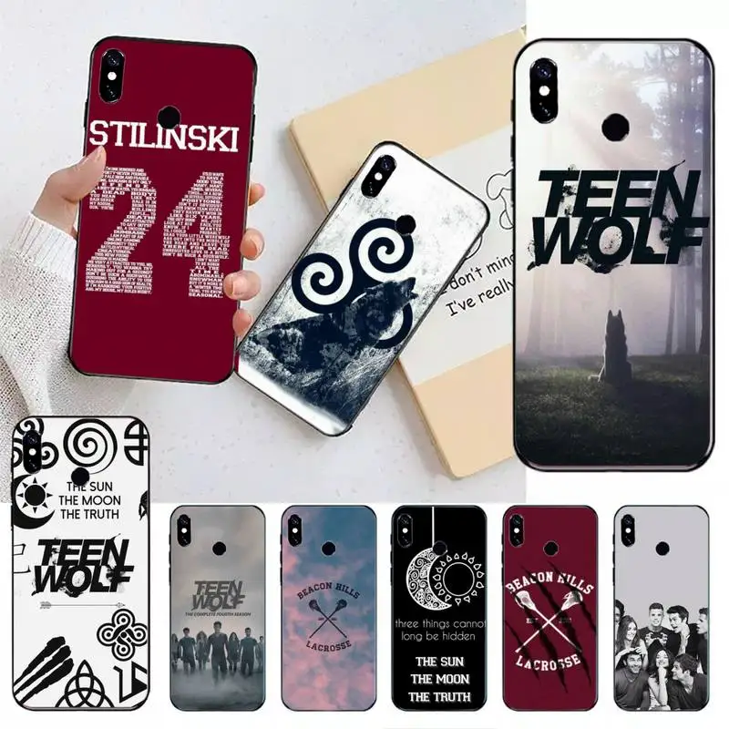 

Dylan O'Brien Teen Wolf cool Phone Case For Xiaomi Redmi note 7 8 9 11 t s 10 A pro lite funda shell coque cover