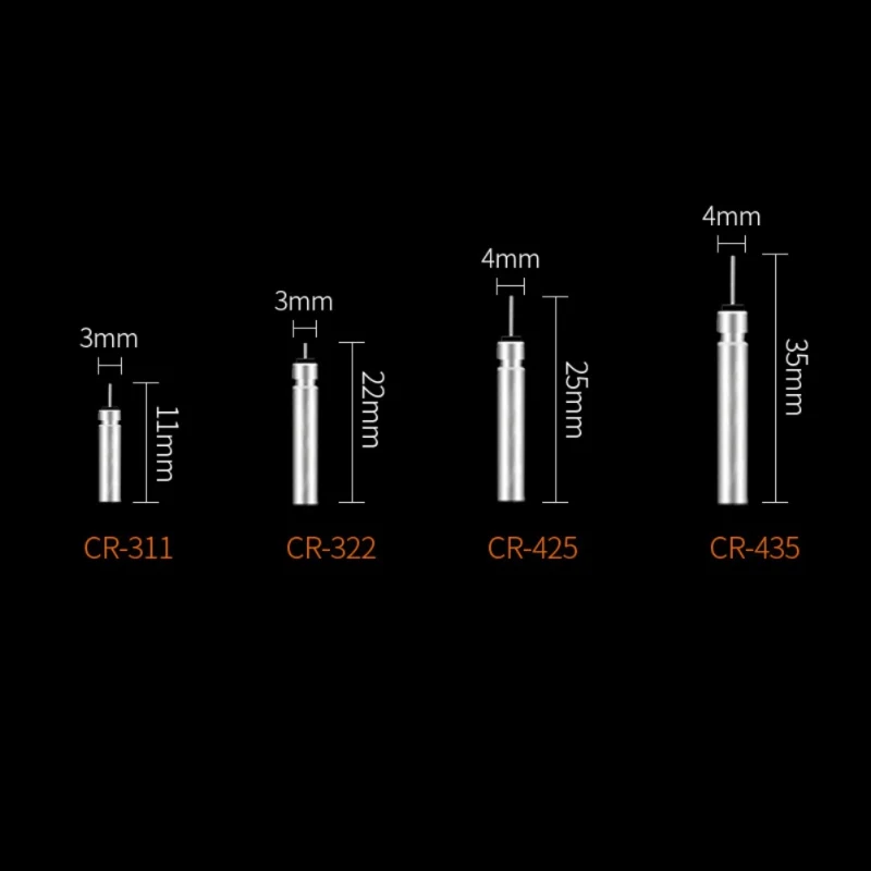 5 шт./компл. CR-311/CR-322/CR-425/CR-435 батареи рыбалка поплавок для электронные рыболовные снасти аксессуары для рыбалки плавающие батарейки литий-Pin
