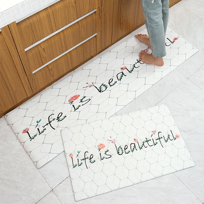 Водонепроницаемый нескользящий коврик для ванной комнаты 5 цветов