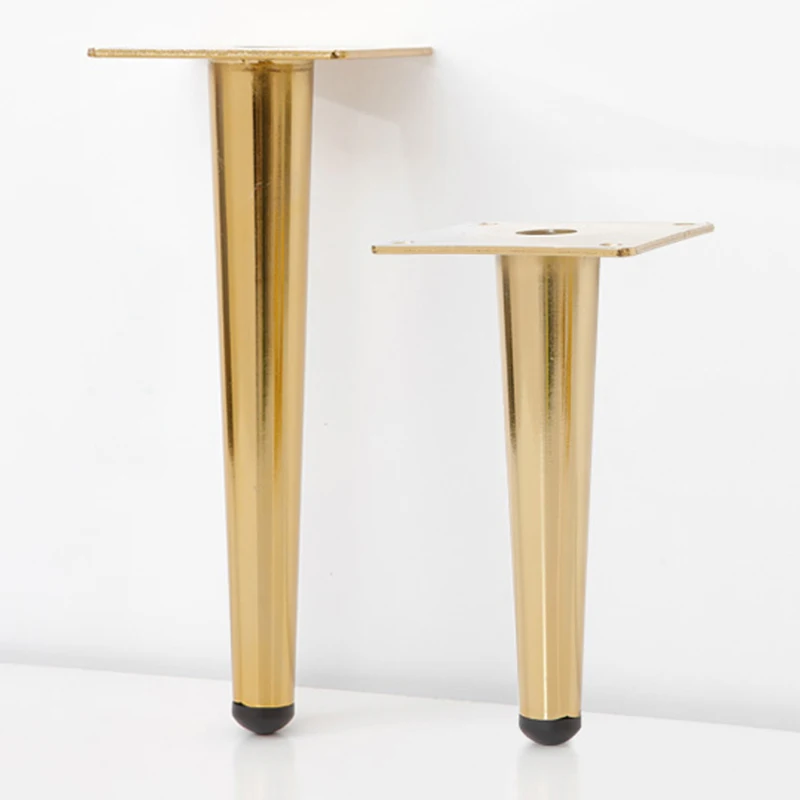 

Straight Oblique taper Metal Black Furniture Feet for Television Cabinet Counter Foot Chair Leg Sofa Tea Coffee Table Legs bath