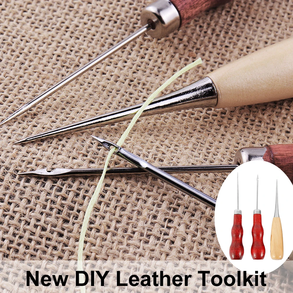 28 шт. набор инструментов для кожевенного ремесла ручная швейная строчка