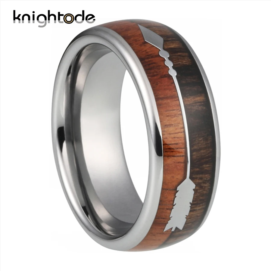 Из натурального дерева/стрела из нержавеющей стали Инлайн 8 мм Для мужчин женщин