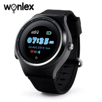 wonlex smart watch baby round vibrate alarm hour 2g gps wifi location tracker kt06 kids anti lost waterproof sos monitor watches