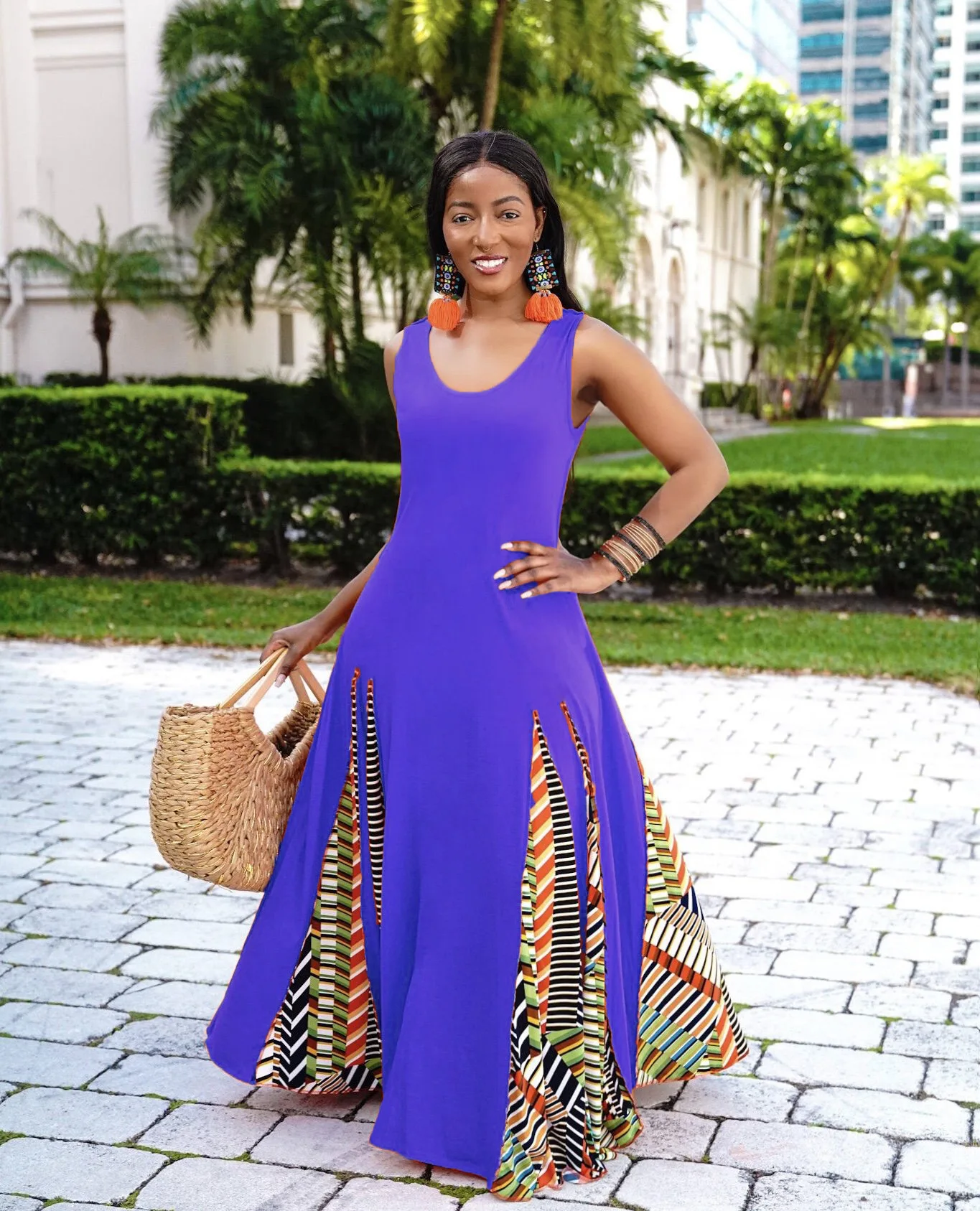 

Платье женское однотонное с геометрическим принтом, модное повседневное облегающее длинное уличное, с вышивкой, на лето