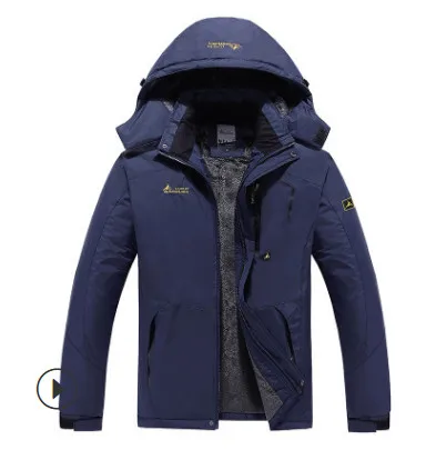 color 8 Новинка, Мужская зимняя флисовая водонепроницаемая куртка, уличная спортивная теплая куртка, походная, женская, большой размер, куртки - Цвет: color 8