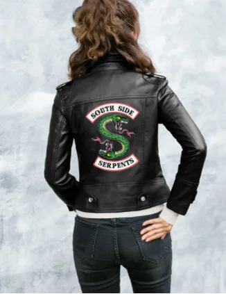 

Soft PU Leather Women Riverdale Jackets Slim Crop Tops Smooth Zipper Rivet Motor Biker Short Black Outerwear Lapel Pink Beige