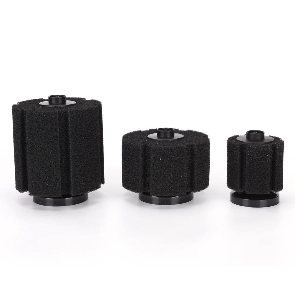 Черный 1 шт. аквариум для рыбок и креветок Биохимический Губчатый Фильтр