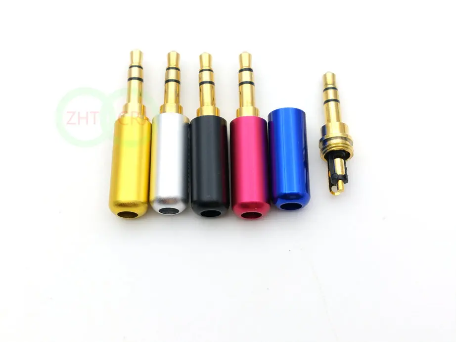 100 шт. алюминиевый корпус стерео 3 5 мм разъем для наушников аудио|Соединители| |
