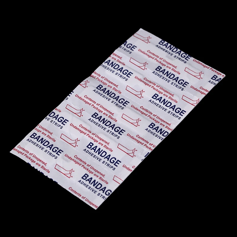 

10PCS Adhesive Bandages Waterproof Band aid Butterfly Adhesive Wound Closure Band Aid Emergency kit
