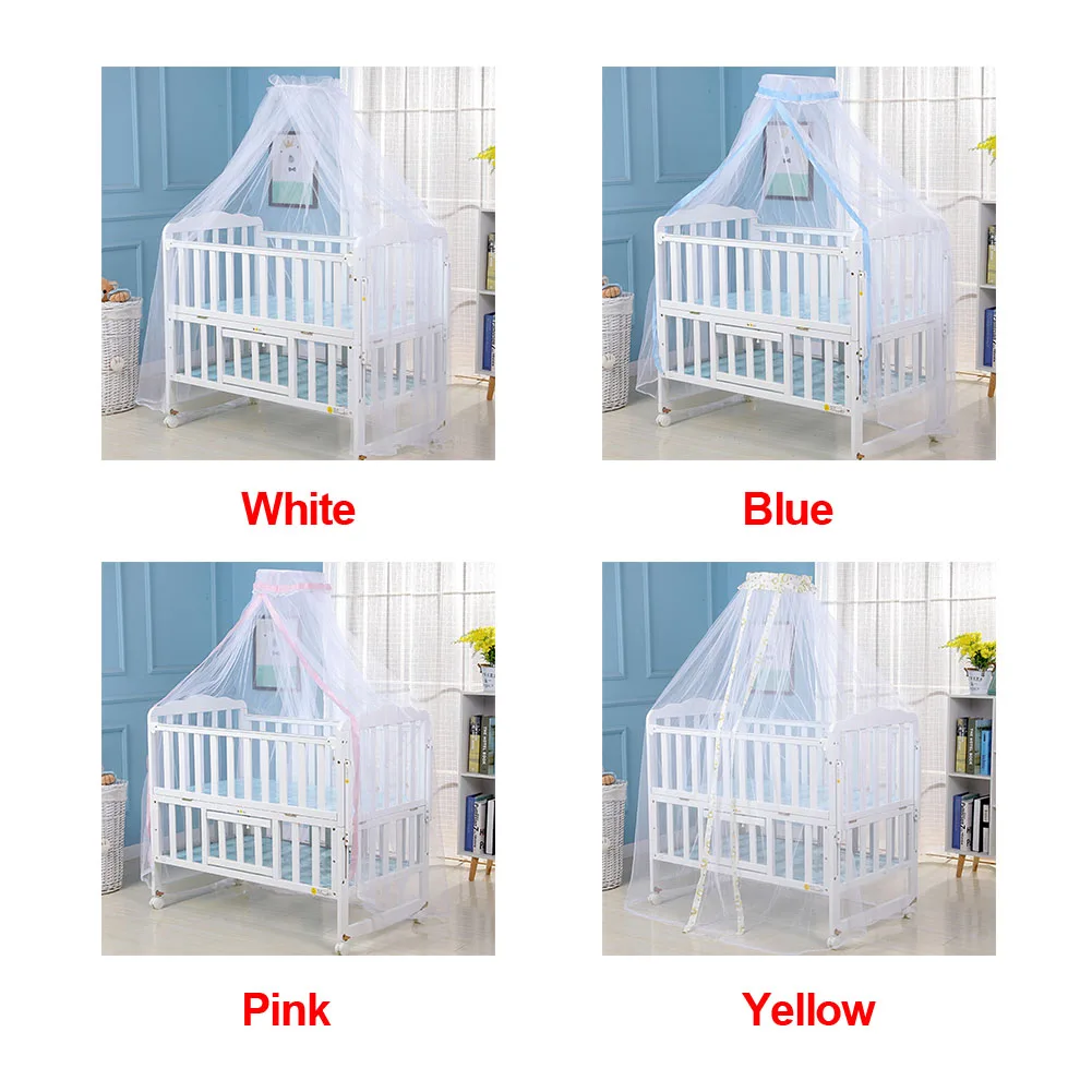 

Curtain Baby Bedding Portable Kids Safe Summer Dome Infant Mosquito Net Fly Insect Protection Bedroom Mesh Newborn Decoration