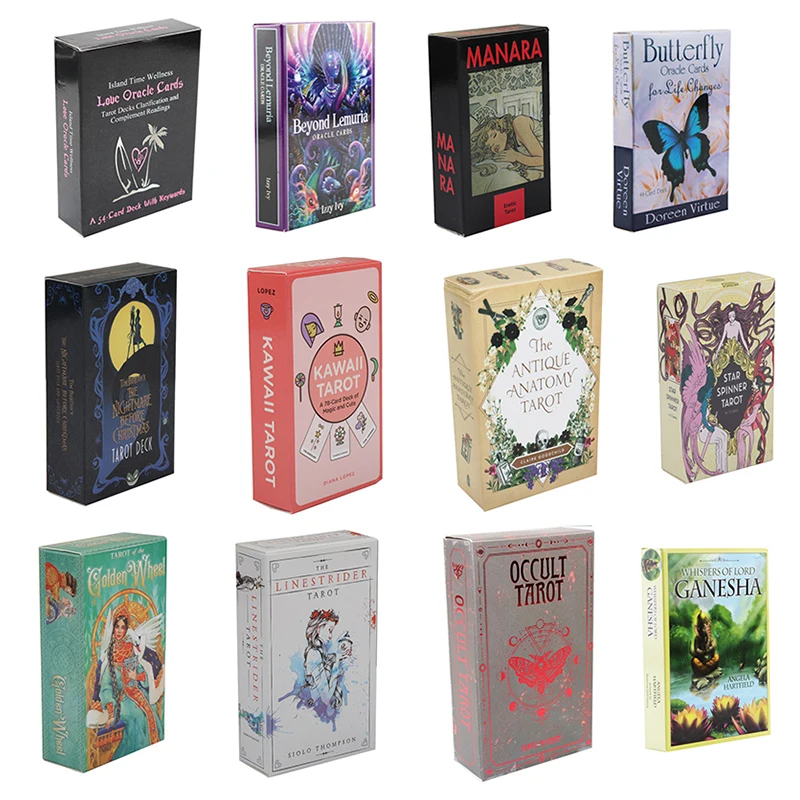 

Полная английская версия, предсказания, судьба, карточная колода, настольная игра, персональное вечерние настольная игра, QR-код, руководств...