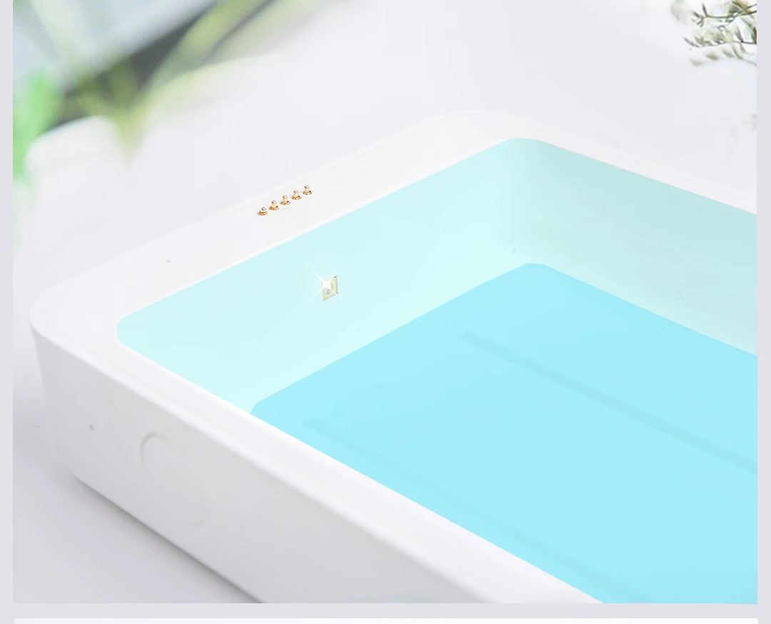 Xiaomi Mijia многофункциональное Беспроводное зарядное устройство дезинфекция коробка VC светодиодный стерилизация 10 Вт Беспроводная зарядка для iphone Xs Max