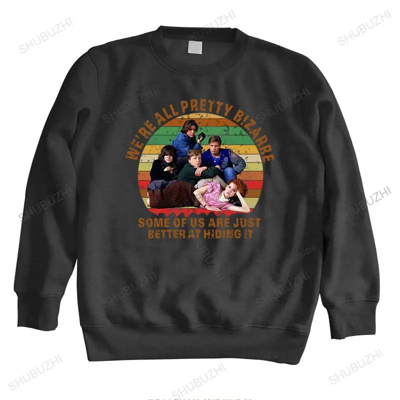 

Men fashion hoodie spring print sweatshirt tops We're All Pretty Bizarre man shubuzhi autumn clothing hoody cotton long sleeve