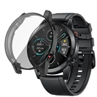 Чехол для защиты экрана HUAWEI Honor Magic Watch 2 46 мм, мягкий бампер из ТПУ с защитой от царапин, чехол для защиты всего экрана