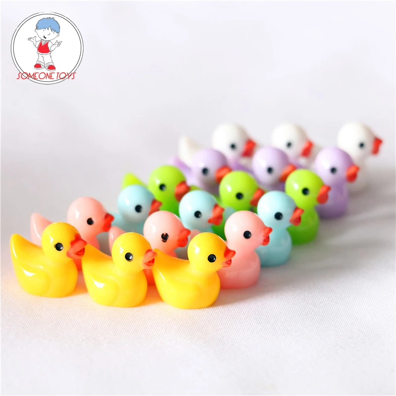 

TBLeague 1/12 Dollhouse Scene Ornaments accessory Mini Resin Yellow duck Toy model for 6" action figure doll Decoration