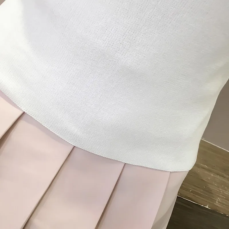 

Women T-Shirt Casual Short Sleeve Cold Shoulder Halter Solid Slim Knitted T-Shirt