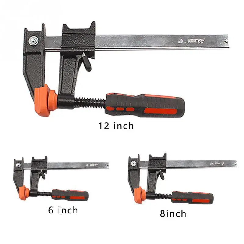 Регулируемый F Зажим Быстрый трещотка против скольжения DIY портативный