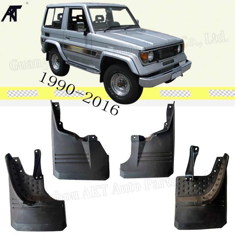 Брызговики от брызг резиновые для ToyoTa FJ65 LC FJ70 FJ73 1991 2011|Грязезащита| |