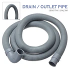 Сливной шланг для стиральной машины 1 М 1,5 м 3 м 4 м, удлинительные трубы для раковины посудомоечной машины