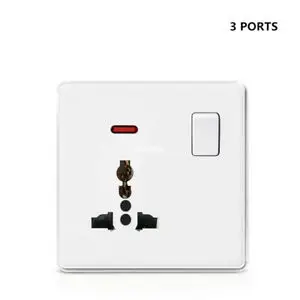 Двойная настенная розетка 1/2 Gang с 2 USB-портами зарядного устройства