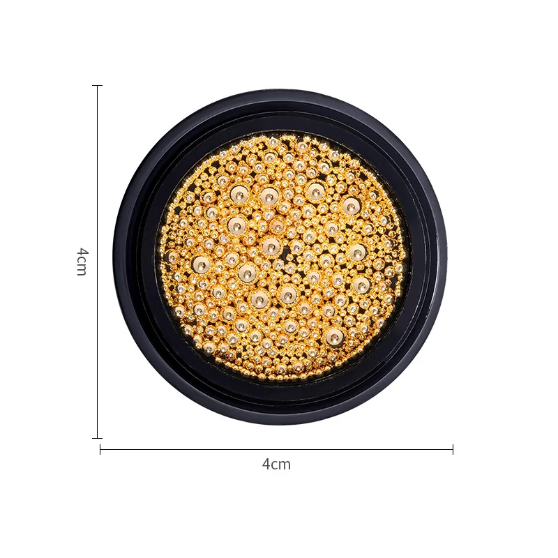 1 коробка мини икра металлические гвозди бусины Нержавеющая сталь гвоздь для