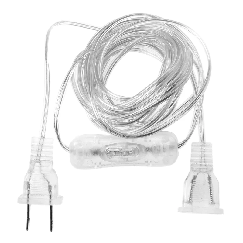 Удлинительный кабель питания переменного тока с переключателем 100 Вт вилка