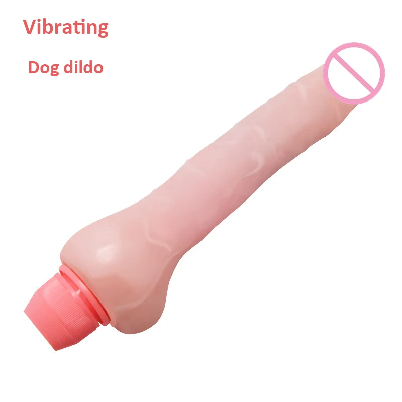 Фаллоимитатор собаки вибрирующий фаллоимитатор секс игрушки для женщин
