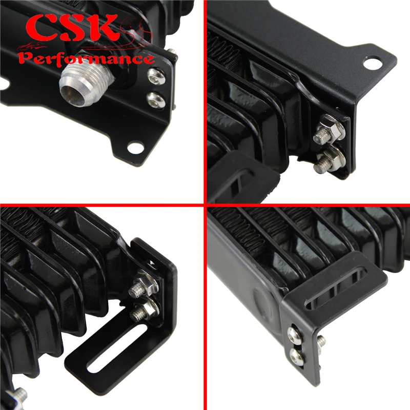 

15 Row Trust Oil Cooler Kit For BMW N54 Twin Turbo 135 E82 335 E90 E92 E93 Gold