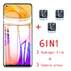 Гидрогель пленка на Realme 8 Pro Камера Стекло высококачественный защитный чехол для Oppo Realmy фотокамеры мгновенного действия 8 7 6 Pro 7 5G 6i 7i Экран протектор C25 C15 C12 C11 C21 Безопасность пленка