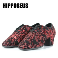 hipposeus ballroom dance shoes unisex latin dance shoes for women ladies girls jazz tango modern dancing shoes salsa rubber sole